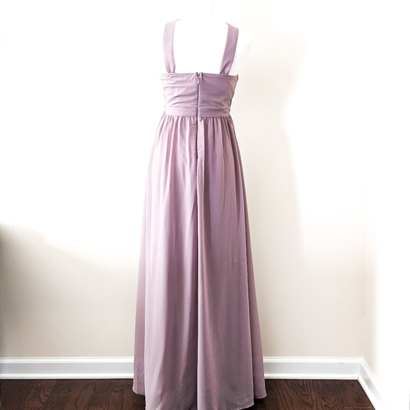 Lulus AIR OF ROMANCE Lavender Formal MAXI … - Picture 6 of 9
